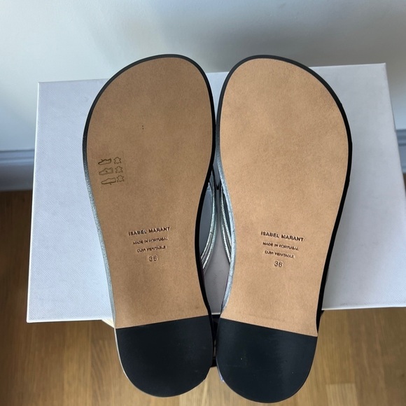 Isabel Marant Ecksa Thong Flip Flops - Picture 12 of 14